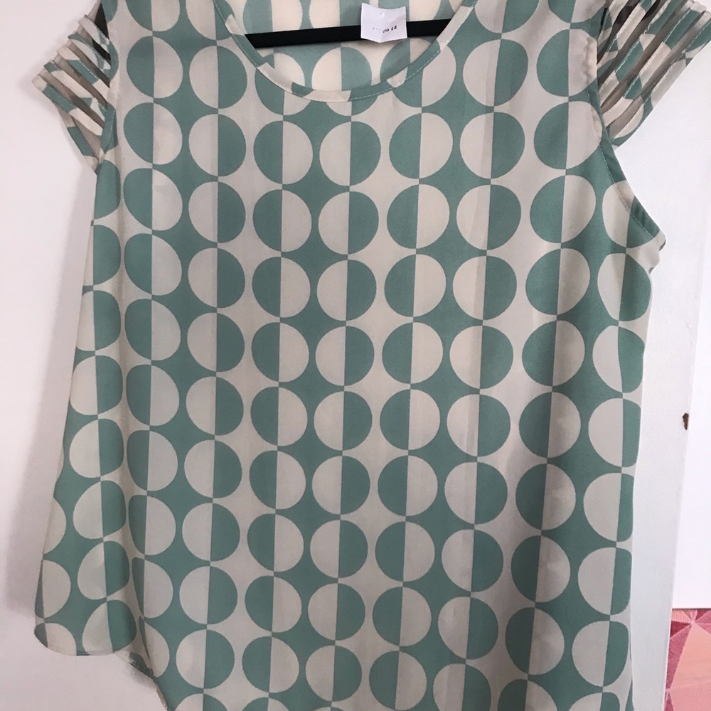 Blouse; size 14, new with tags
